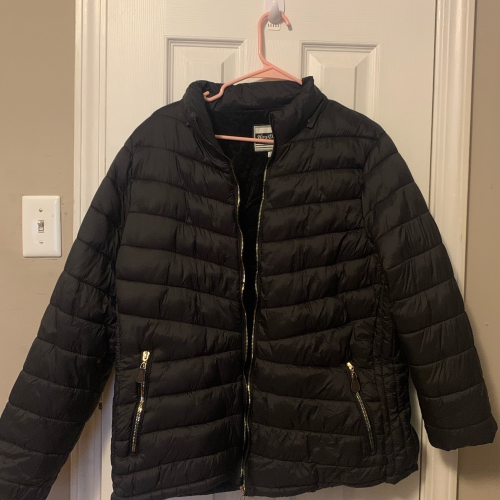 Puffer Winter Jacket with Removable Hood